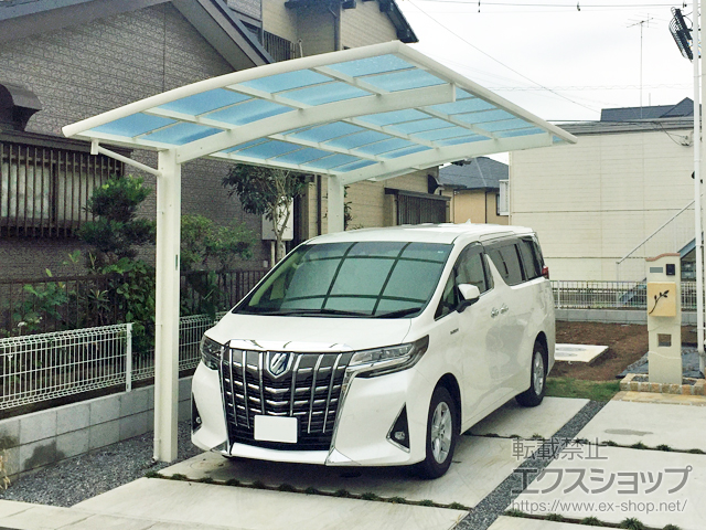 千葉県野田市ののカーポート レイナポートグラン　積雪〜20cm対応 施工例