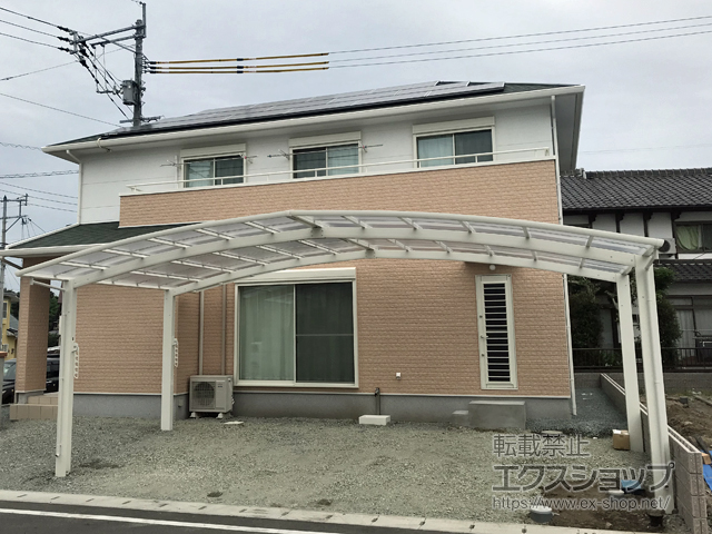 熊本県合志市ののカーポート レイナトリプルポートグラン　積雪〜20cm対応 施工例