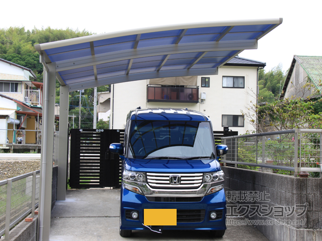 長崎県佐世保市ののカーポート レイナポートグラン　積雪〜20cm対応 施工例