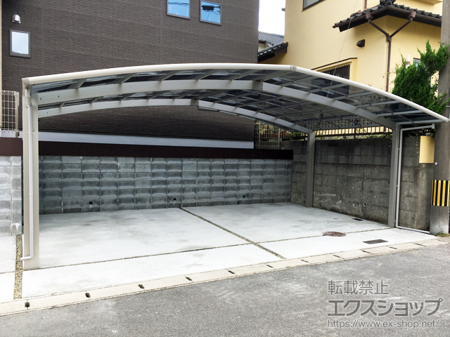 大分県大分市ののカーポート レイナトリプルポートグラン　積雪〜20cm対応 施工例