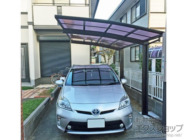 滋賀県守山市ののカーポート レイナポートグラン　積雪〜20cm対応 施工例