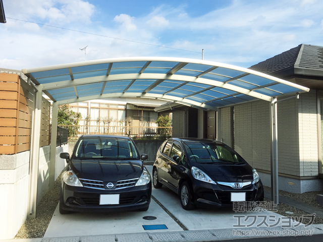 大分県由布市ののカーポート レイナツインポートグラン　積雪〜20cm対応 施工例