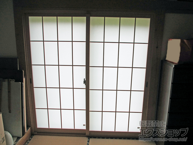 群馬県利根郡みなかみ町のの二重窓（内窓） ンプラス ダストバリア仕様 引違い窓 2枚建 施工例