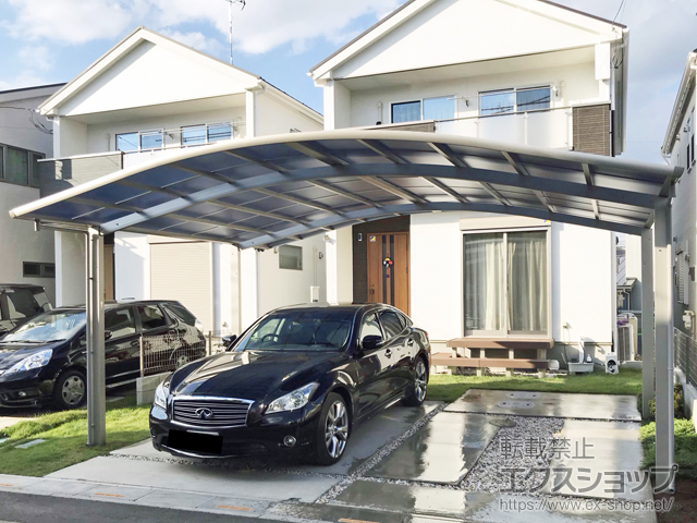 埼玉県川口市ののカーポート レイナツインポートグラン　積雪〜20cm対応 施工例