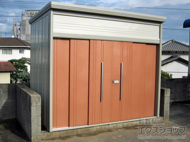 広島県福山市のの物置・屋外倉庫 Mr.トールマンダンディ 多雪型  結露減少型 2900×1922×2570（JN-SZ2919） JN-SZ2919-T 施工例