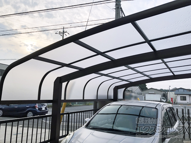 千葉県柏市ののカーポート プレシオスポート アルファ 積雪〜20cm対応 施工例