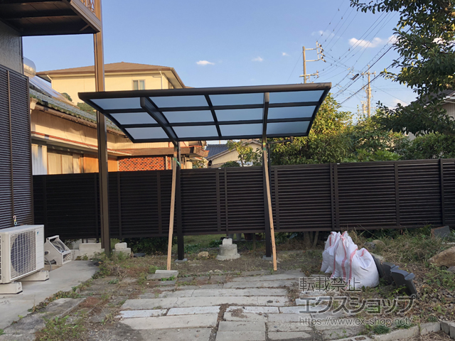 愛知県知立市ののサイクルポート・駐輪場 レイナポートグランミニ 積雪〜20cm対応 施工例