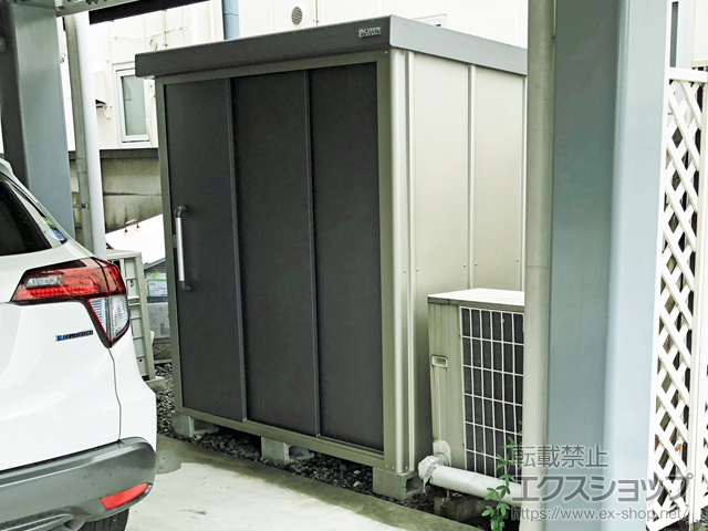 茨城県つくば市のの物置・屋外倉庫 エスケーエイト SK8-70 一般型 1800×1200×1940 SK8-70-GK 施工例