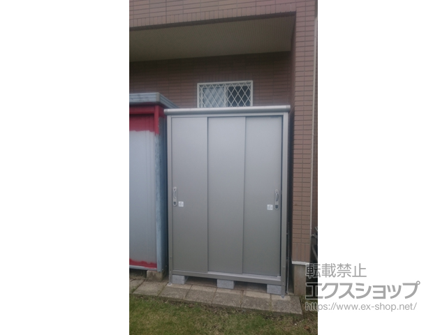 千葉県館山市のの物置・屋外倉庫 エスモ 一般型 1350×900×1959（ESE-1309A） ESE-1309A-SS 施工例