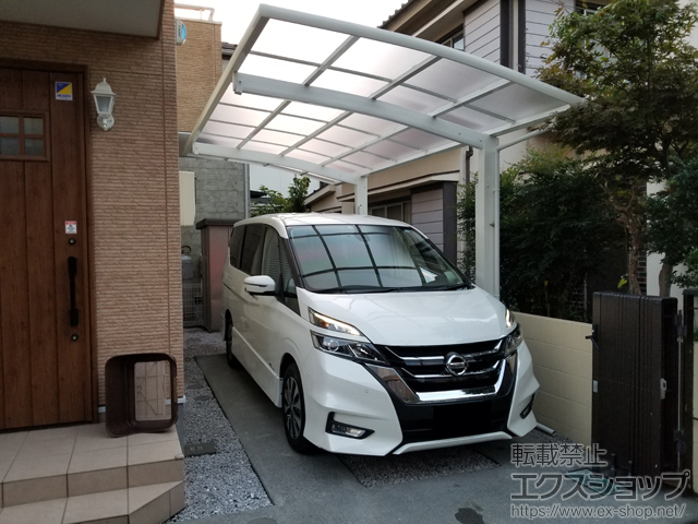 東京都昭島市ののカーポート レイナポートグラン　積雪〜20cm対応 施工例