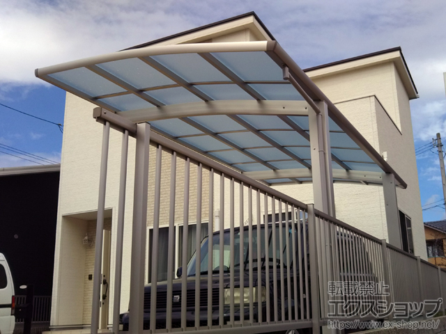 香川県さぬき市ののカーポート レイナポートグラン　積雪〜20cm対応 施工例