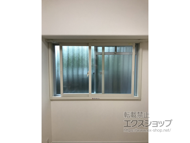 大阪府豊中市のの二重窓（内窓） インプラス ダストバリア仕様 引違い窓 変則2枚建 施工例