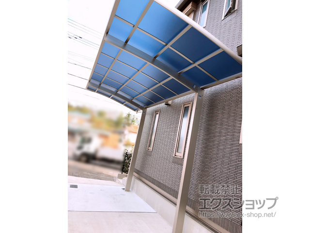 大阪府高槻市ののカーポート レイナポートグラン　積雪〜20cm対応 施工例