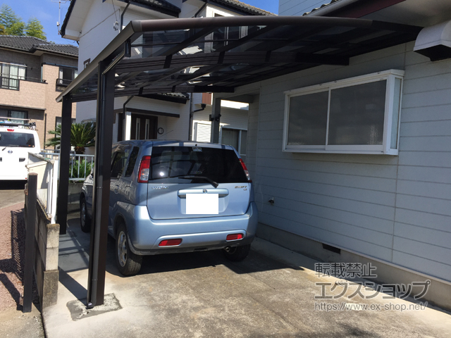 群馬県前橋市ののカーポート レイナベーカポートグラン　積雪〜20cm対応 施工例