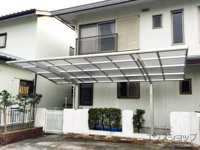 滋賀県湖南市ののカーポート レイナポートグラン　積雪〜20cm対応 施工例