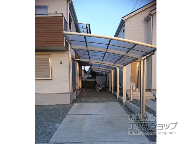 兵庫県姫路市ののカーポート レイナポートグラン　積雪〜20cm対応 施工例