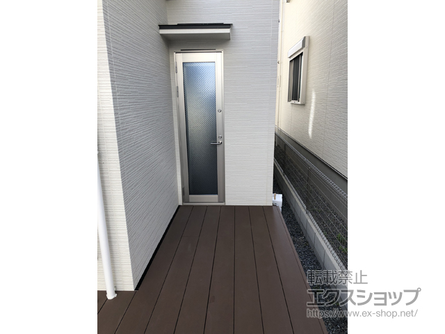 京都府京都市ののウッドデッキ リウッドデッキ 200 ※L字 施工例