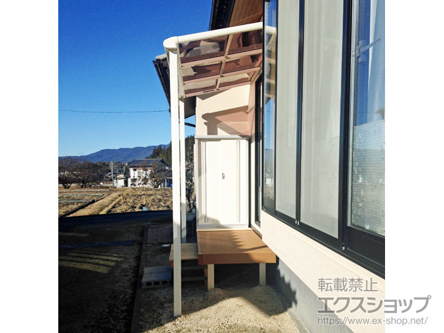 岐阜県中津川市ののウッドデッキ マージウッドデッキ 施工例