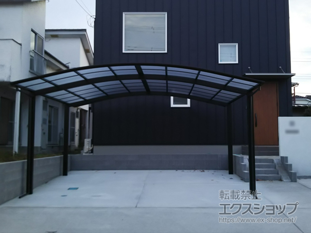 栃木県宇都宮市ののカーポート レイナツインポートグラン　積雪〜20cm対応 施工例