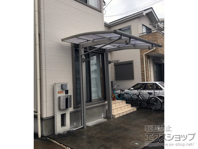 埼玉県川口市ののサイクルポート・駐輪場 レイナポートREグランミニ 積雪〜20cm対応 施工例