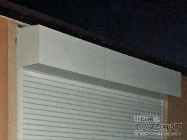 埼玉県上尾市ののガレージシャッター プラテアII スチールタイプ 手動式 施工例