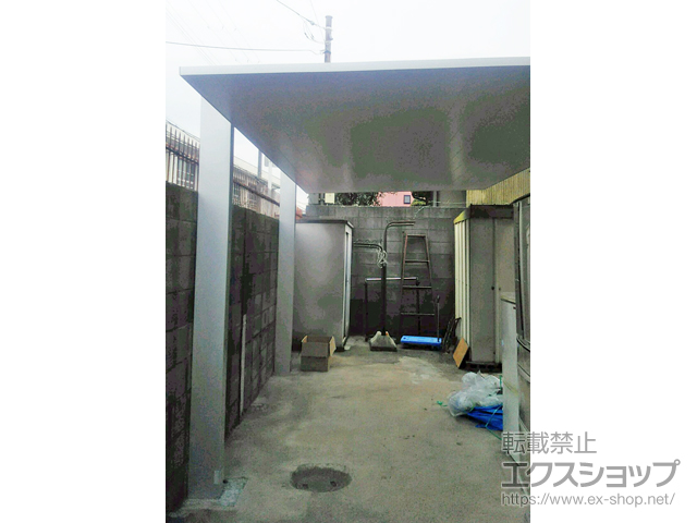 大阪府大阪市ののカーポート カーポートSC 積雪対応20cm 施工例