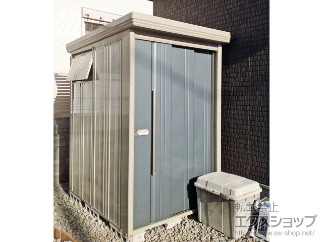 徳島県徳島市のの物置・屋外倉庫 Mr.ストックマンダンディ 一般型 1316×1590×2110（ND-1315） ND-1315-J 施工例