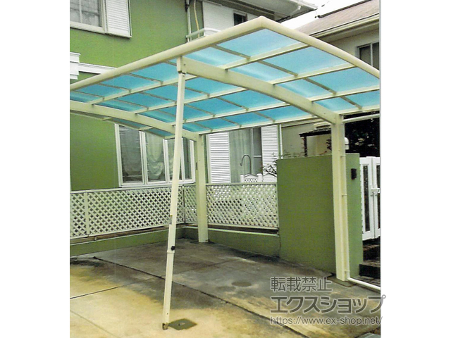 愛知県名古屋市ののカーポート レイナポートグラン　積雪〜20cm対応 幅=2,700mm 施工例