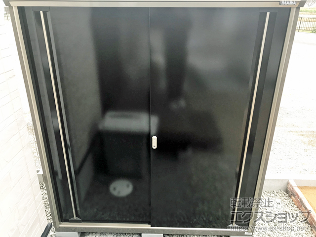 大阪府松原市のの物置・屋外倉庫 ナイソーシスター　1740×720×1903 施工例