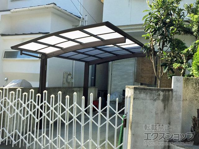 大阪府和泉市ののカーポート プレシオスポート 積雪〜20cm対応 施工例