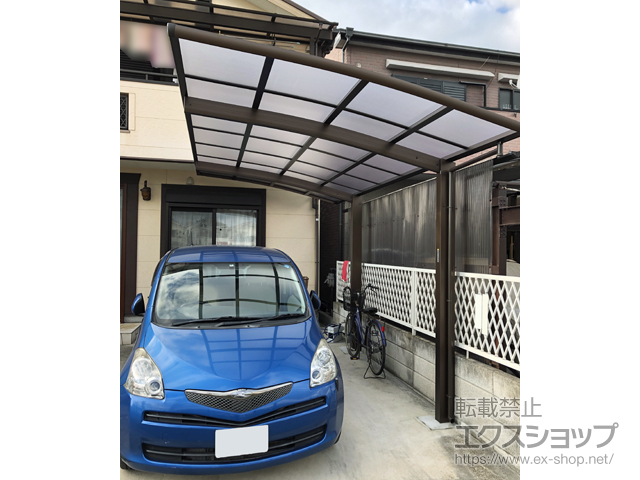 大阪府岸和田市ののカーポート レイナポートグランZ　積雪〜20cm対応 施工例