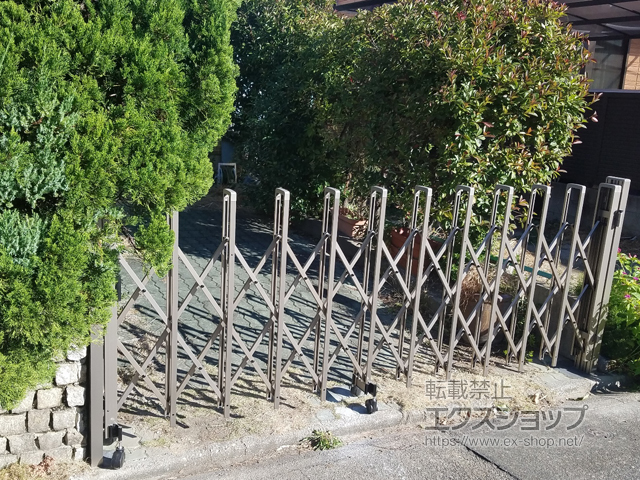 愛知県名古屋市ののカーゲート トリップゲート RB型 ノンレール 片開き 32S 施工例