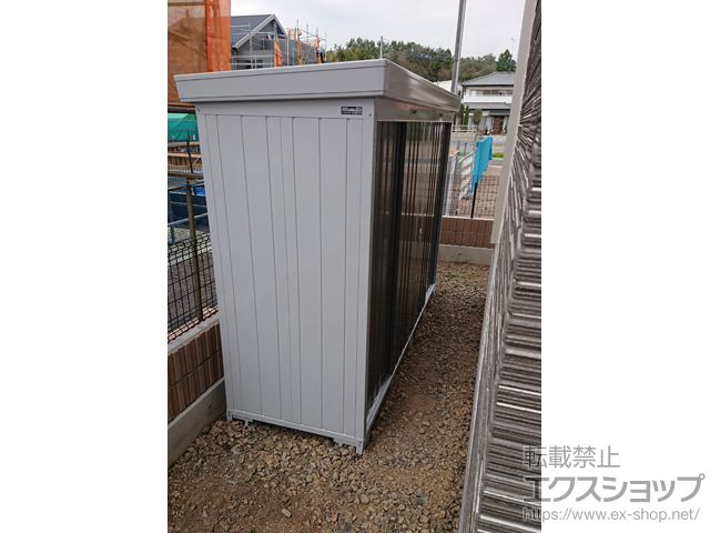 栃木県栃木市のの物置・屋外倉庫 ネクスタ 一般型 3050×950×2020 NXN-29S-PG 施工例