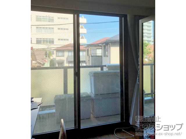 神奈川県藤沢市のの二重窓（内窓） プラマードU 引違い窓 2枚建 施工例