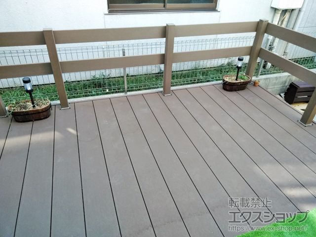 東京都西多摩郡瑞穂町ののウッドデッキ リウッドデッキ 200 施工例