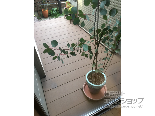 三重県伊勢市ののウッドデッキ リウッドデッキ 200 施工例