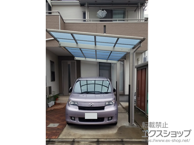 東京都西東京市ののカーポート エフルージュグラン　積雪〜20cm対応 施工例