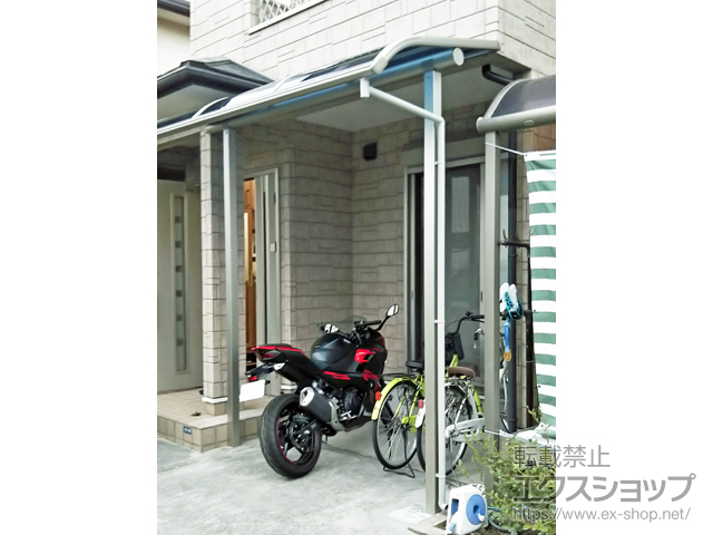 鹿児島県鹿児島市ののテラス屋根 ヴェクターテラス R型 テラスタイプ 単体 積雪〜20cm対応 施工例