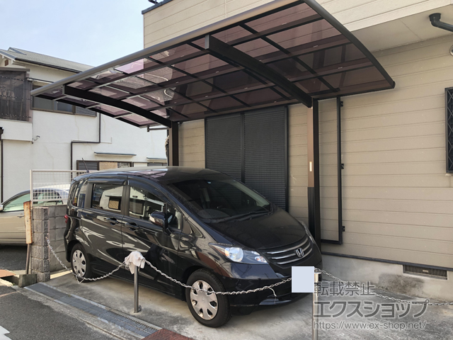 兵庫県尼崎市ののカーポート レイナポートグラン　積雪〜20cm対応 施工例