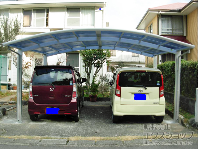 静岡県裾野市ののカーポート レイナツインポートグラン　積雪〜20cm対応 施工例