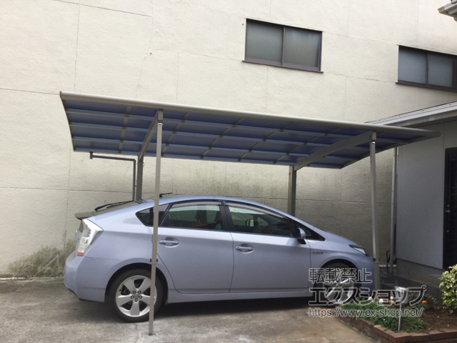 茨城県古河市ののカーポート レイナポートグランZ　積雪〜20cm対応 施工例
