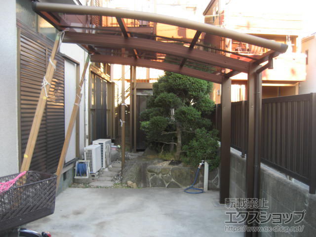 大阪府大東市ののサイクルポート・駐輪場 レイナポートグランミニ 積雪〜20cm対応 施工例