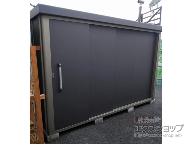 奈良県生駒市のの物置・屋外倉庫 エスケーエイト SK8-180 一般型 3000×2000×1940 SK8-180-GK 施工例