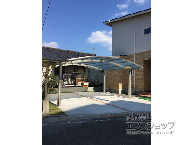 鹿児島県鹿児島市ののカーポート レイナツインポートグラン　積雪〜20cm対応 施工例