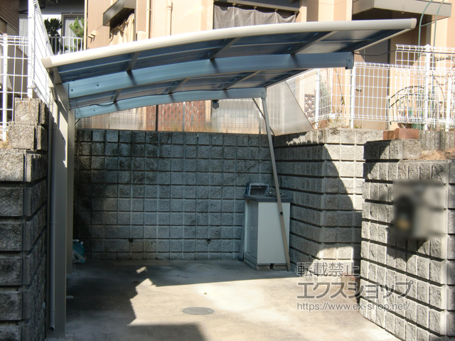 岐阜県各務原市ののカーポート レイナポートグラン　積雪〜20cm対応 施工例