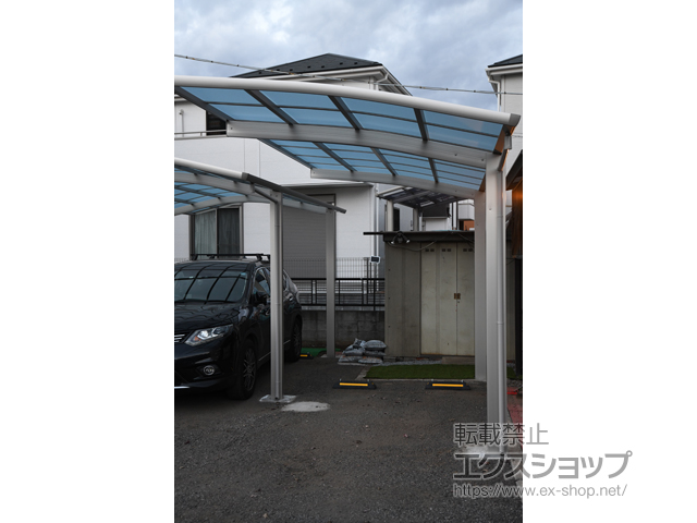 東京都武蔵村山市ののカーポート レイナポートグラン　積雪〜20cm対応 施工例