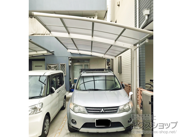 大阪府大阪市ののカーポート レイナポートグラン　積雪〜20cm対応 施工例