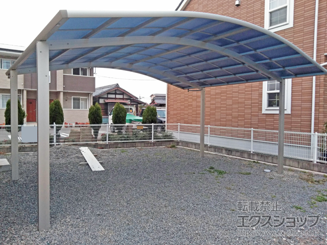 愛媛県松山市ののカーポート レイナツインポートグラン　積雪〜20cm対応 施工例
