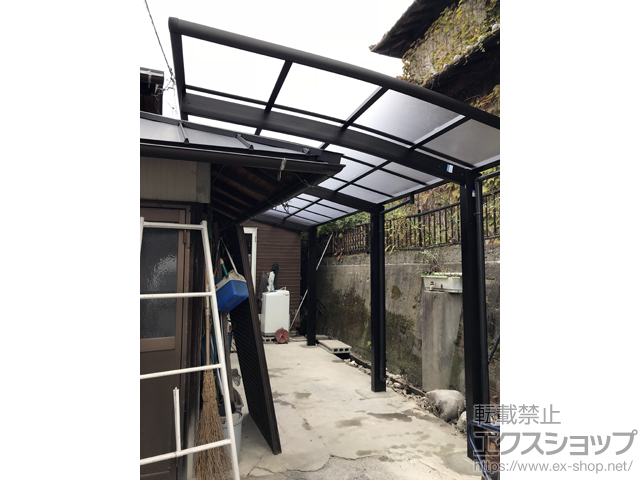 岐阜県多治見市ののカーポート レイナポートグラン 延長　積雪〜20cm対応 施工例