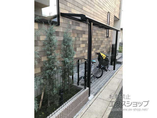 埼玉県さいたま市ののテラス屋根 ヴェクターテラス F型 テラスタイプ 単体 積雪〜20cm対応 施工例